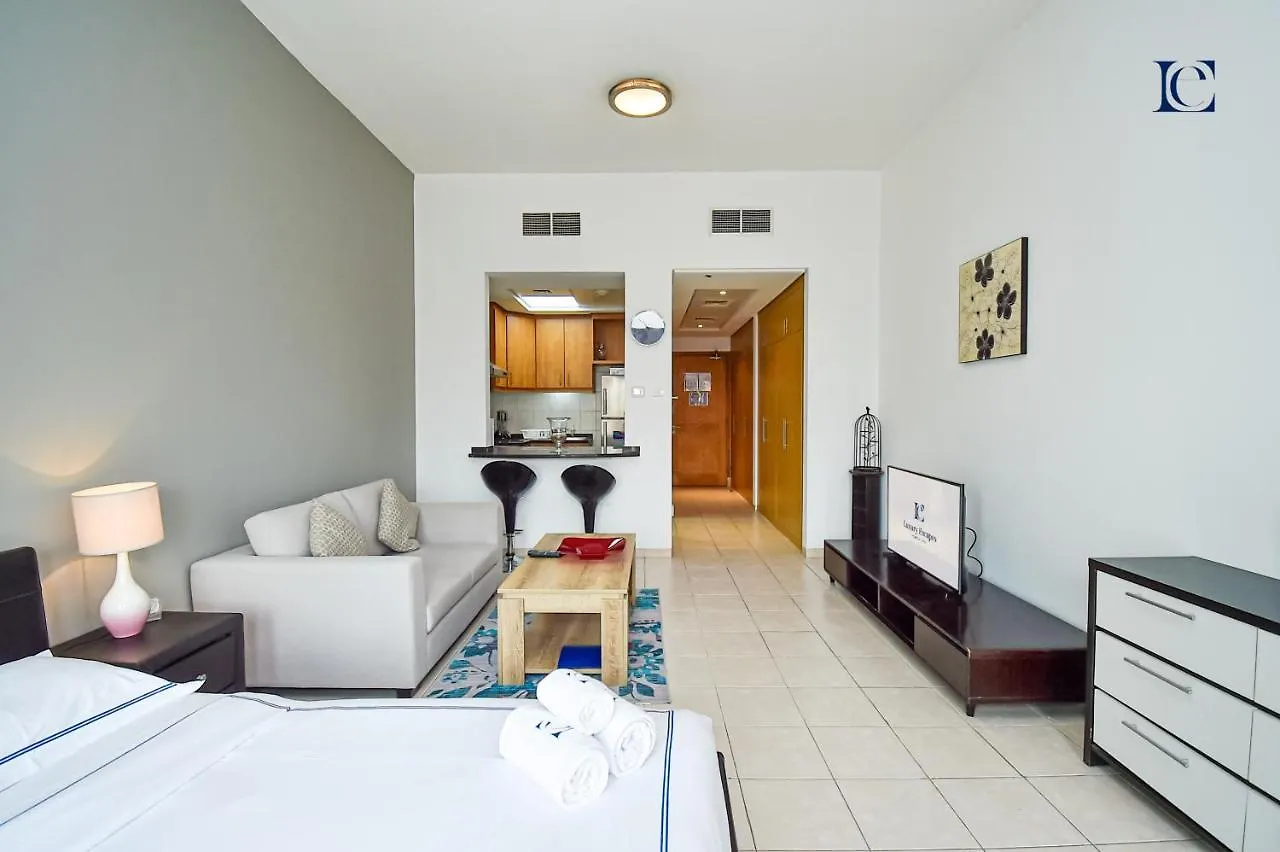 Luxury Escapes - Tranquil Studio Near Furjan Metro - Relaxing Holiday Retreat Dubai United Arab Emirates